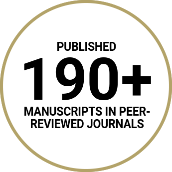 Published 190+ Manuscripts in Peer-Reviewed Journals