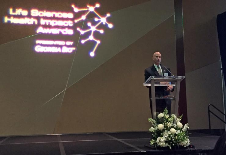 Guldberg Gets Top Georgia Bio Award