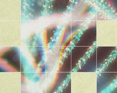 artistic rendering of dna representing gene therapy